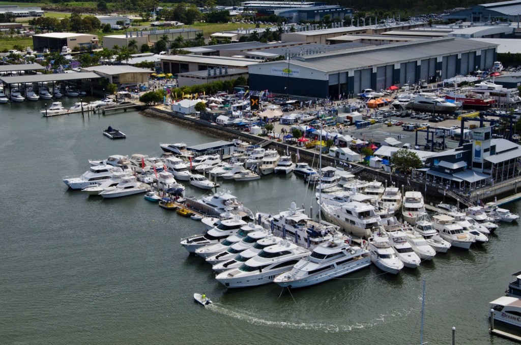 The Gold Coast International Marine Expo features a 2.5 kilometre display circuit with over 200 leading marine brands &copy; Gold Coast Marine Expo www.gcmarineexpo.com.au